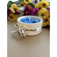 Ароматна свещ от соев и пчелен восък в кашпа М686