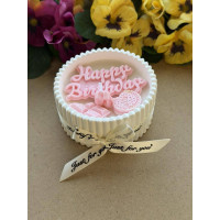 Ароматна свещ от соев и пчелен восък в кашпа М687