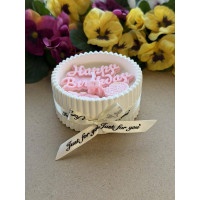 Ароматна свещ от соев и пчелен восък в кашпа М687