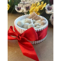 Ароматна свещ от соев и пчелен восък в кашпа М695