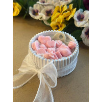 Ароматна свещ от соев и пчелен восък в кашпа М700