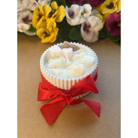 Ароматна свещ от соев и пчелен восък в кашпа М701