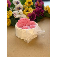 Ароматна свещ от соев и пчелен восък в кашпа М703