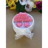 Ароматна свещ от соев и пчелен восък в кашпа М703