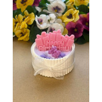 Ароматна свещ от соев и пчелен восък в кашпа М704