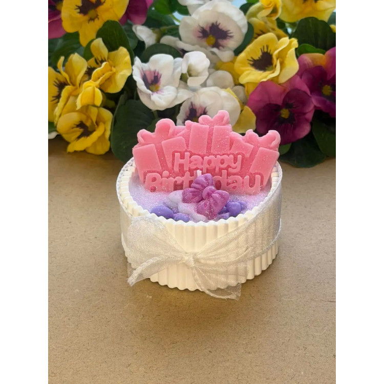 Ароматна свещ от соев и пчелен восък в кашпа М704