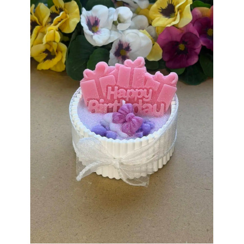 Ароматна свещ от соев и пчелен восък в кашпа М704