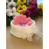 Ароматна свещ от соев и пчелен восък в кашпа М705