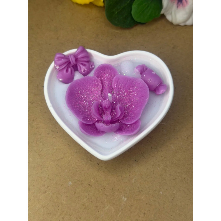 Ароматна свещ от соев и пчелен восък в кашпа М708