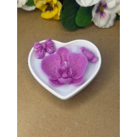 Ароматна свещ от соев и пчелен восък в кашпа М708