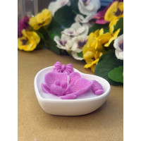 Ароматна свещ от соев и пчелен восък в кашпа М708