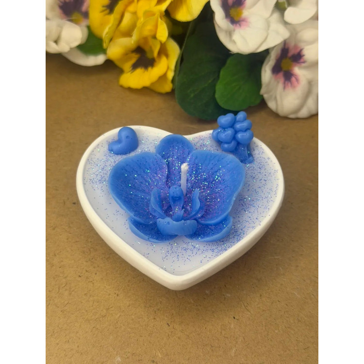 Ароматна свещ от соев и пчелен восък в кашпа М709