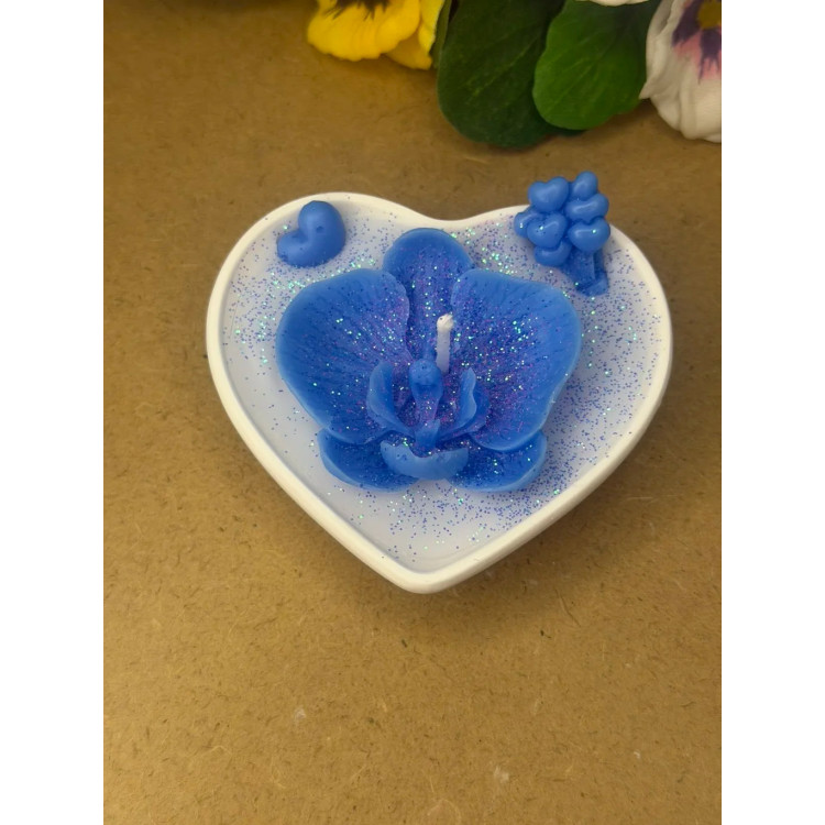 Ароматна свещ от соев и пчелен восък в кашпа М709