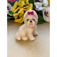 Ароматна свещ от соев и пчелен восък Йорки М629