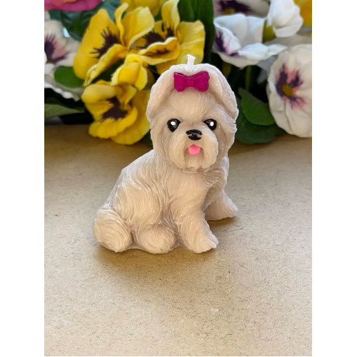 Ароматна свещ от соев и пчелен восък Йорки М629