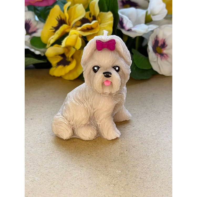 Ароматна свещ от соев и пчелен восък Йорки М629