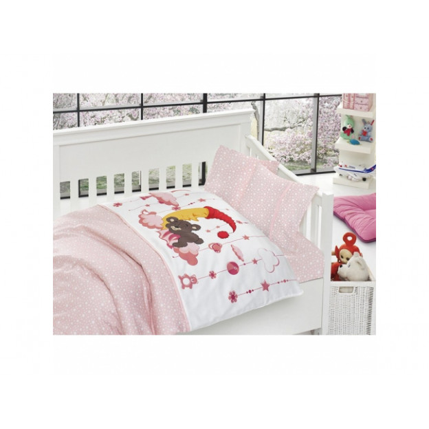 Бебешко спално бельо Бамбук Sleeper Pink