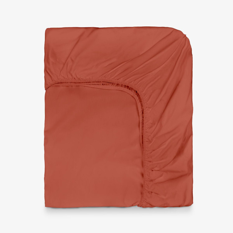 Чаршаф с ластик Ранфорс Нюанси тера 90/200/30