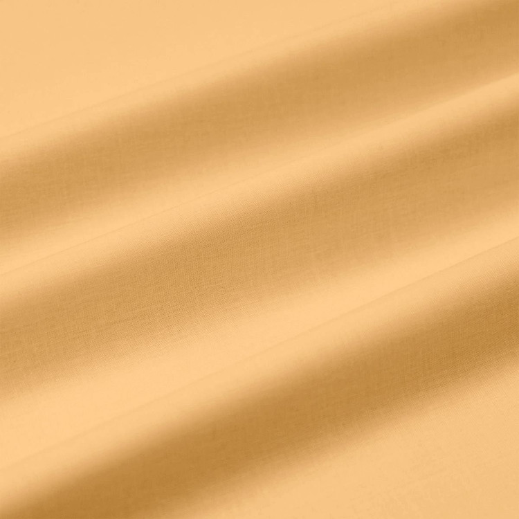 Чаршаф с ластик Ранфорс Нюанси жълто 120/200/30