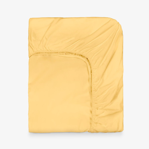 Чаршаф с ластик Ранфорс Нюанси жълто