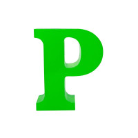 Декоративен елемент буква P N59