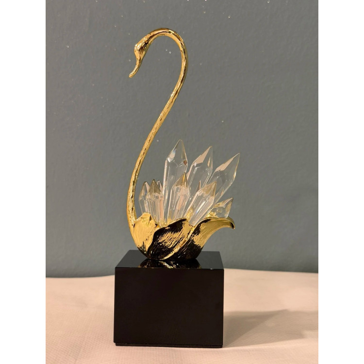 Декор Лебед с Кристали