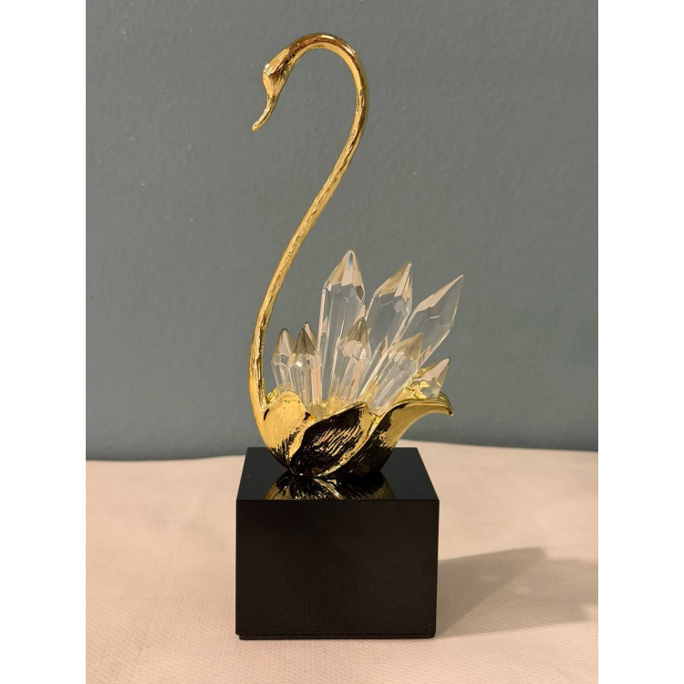 Декор Лебед с Кристали