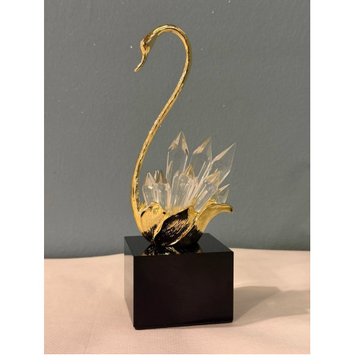 Декор Лебед с Кристали