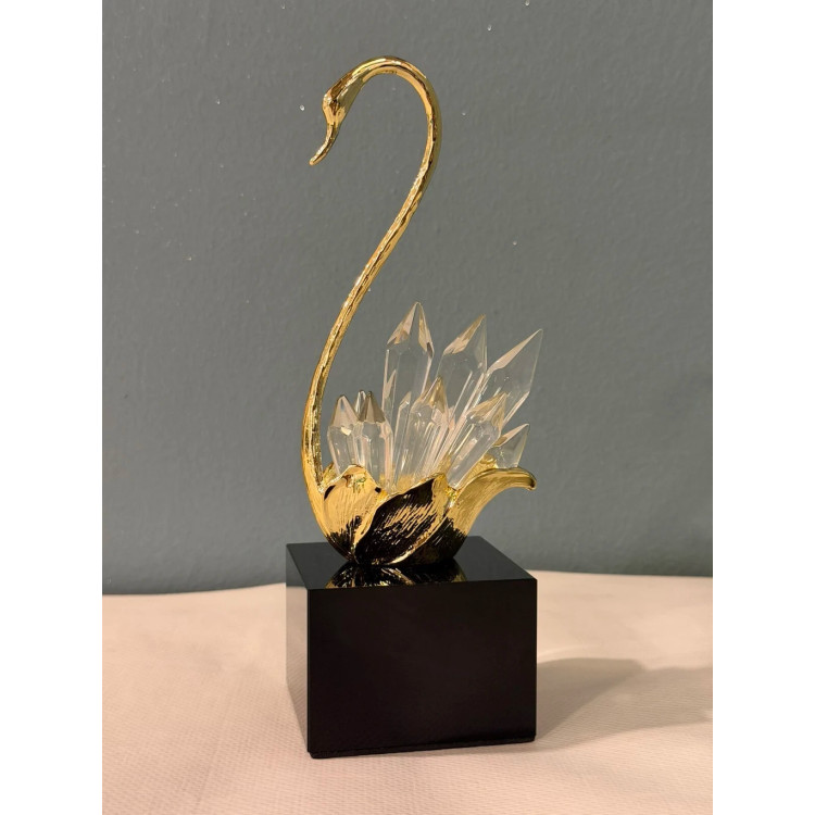 Декор Лебед с Кристали