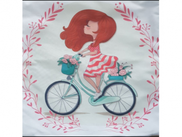 Момиче на колело