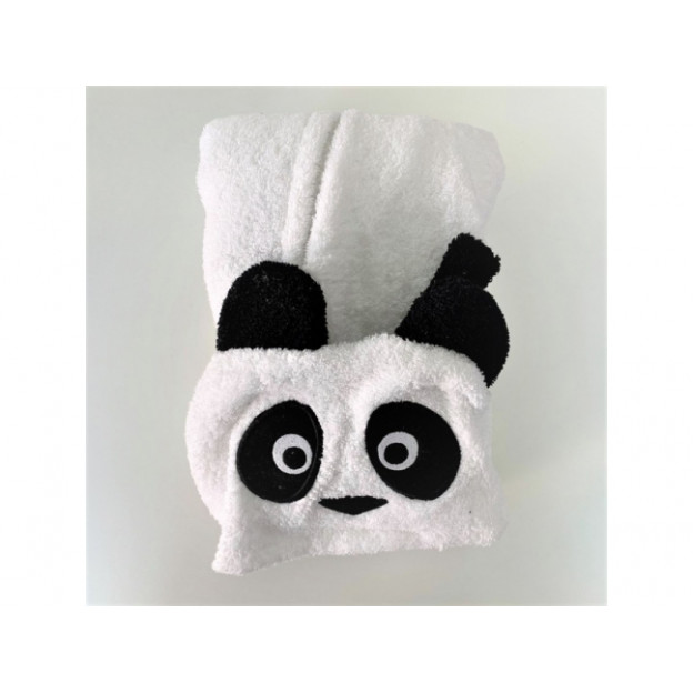 Детски халат за баня - панда