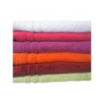 Едноцветна хавлиена кърпа микропамук - Бордо