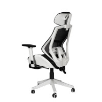 Ергономичен директорски стол RT-2004H Relax LUX черен/бял