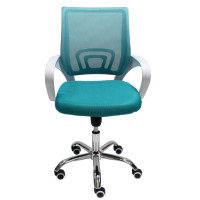 Ергономичен работен стол Кидо тюркоаз