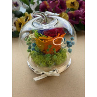 Естествена вечна роза J2