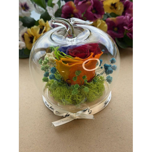 Естествена вечна роза J2