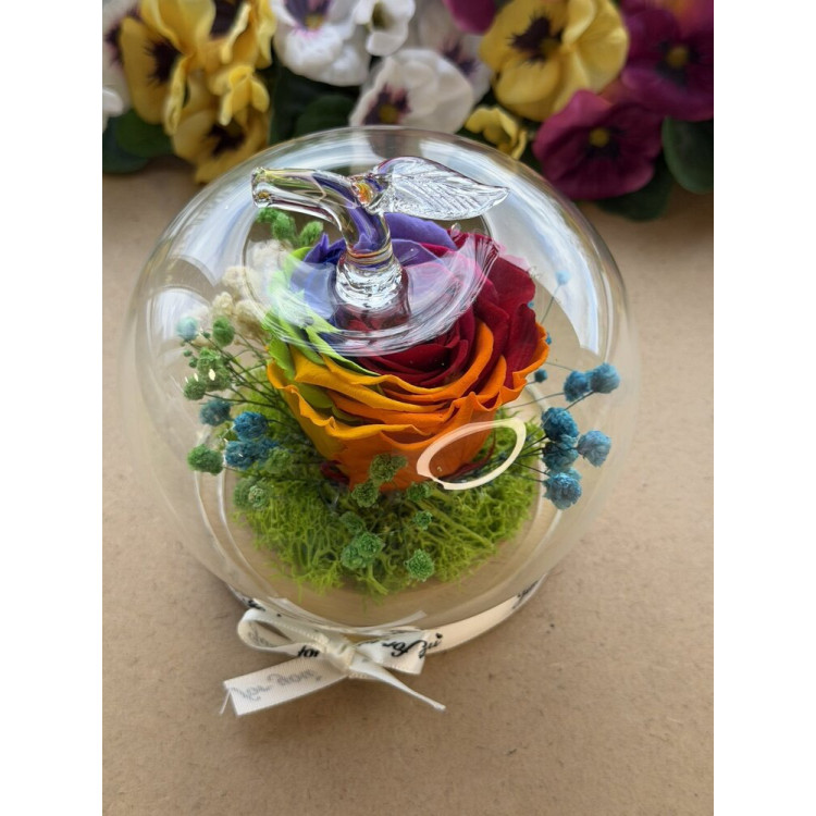 Естествена вечна роза J2