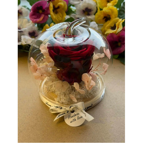 Естествена вечна роза J2