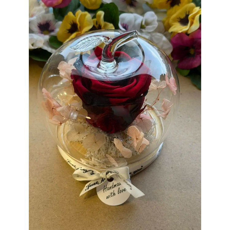 Естествена вечна роза J2