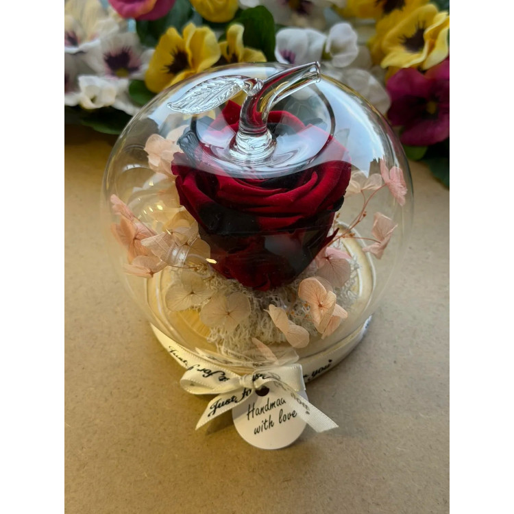 Естествена вечна роза J2