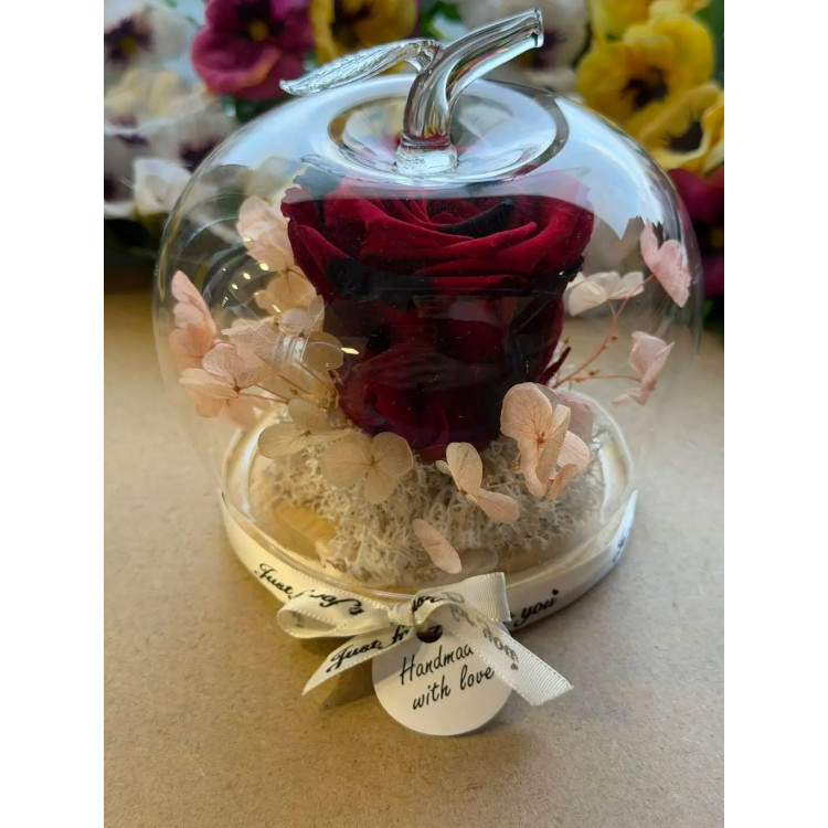 Естествена вечна роза J2