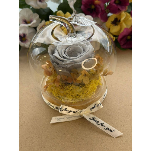 Естествена вечна роза J4