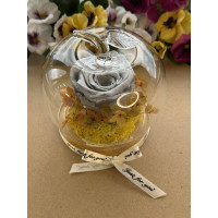 Естествена вечна роза J4