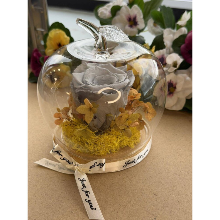 Естествена вечна роза J4