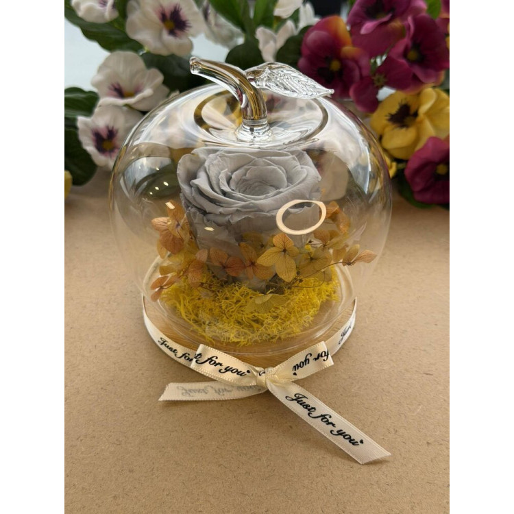 Естествена вечна роза J4