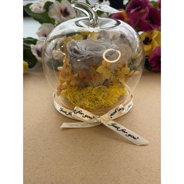 Естествена вечна роза J4