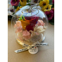 Естествена вечна роза J5