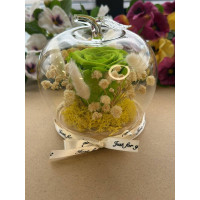 Естествена вечна роза J15