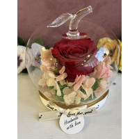 Естествена вечна роза J32