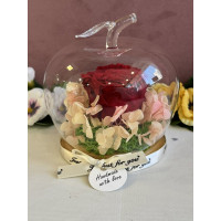 Естествена вечна роза J32